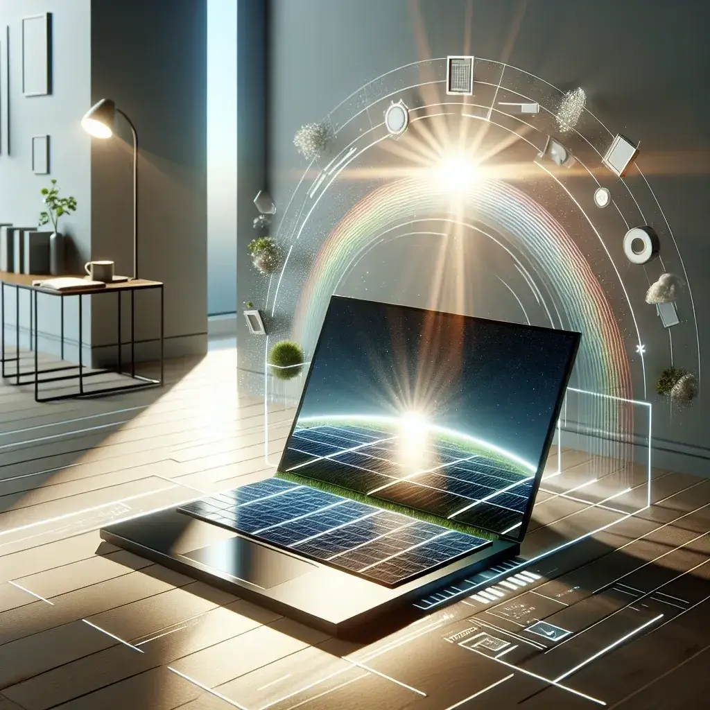 Revolutionizing Power: The Lenovo Yoga Solar PC Charges via Ambient Light