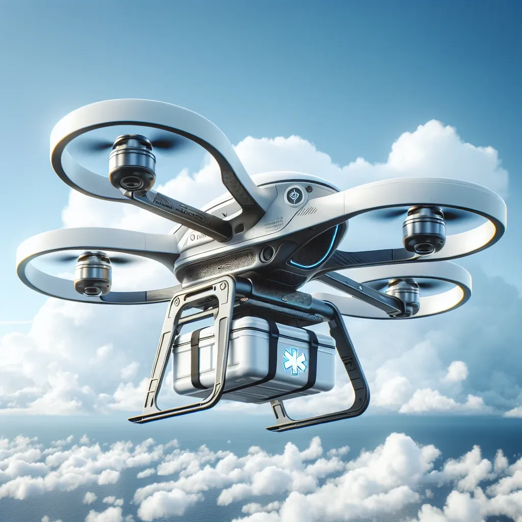 DJI Unveils Compact Drone Designed for Emergency Medical Supply Drops